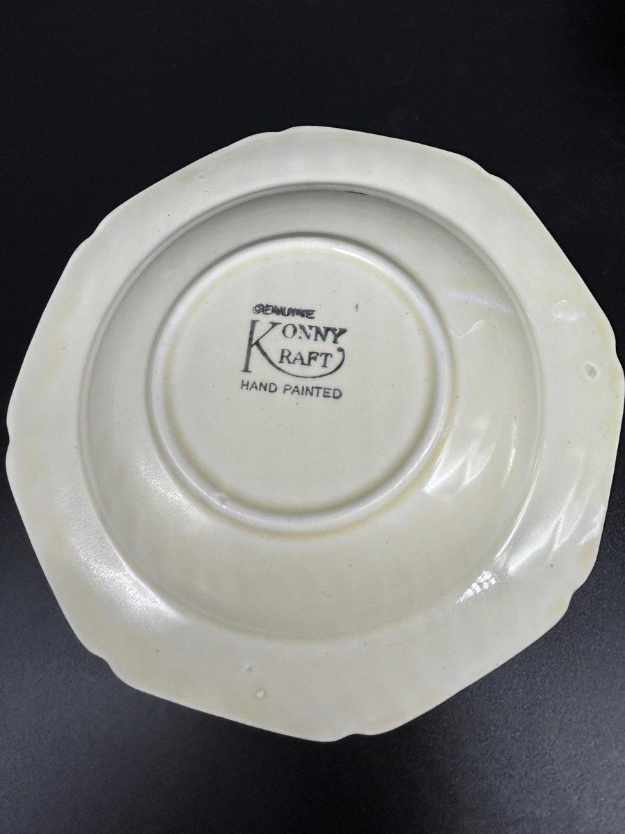 photo furniture Art Deco Plates By Hugh Longport For Konny Kraft, 1920s, Set Of 12