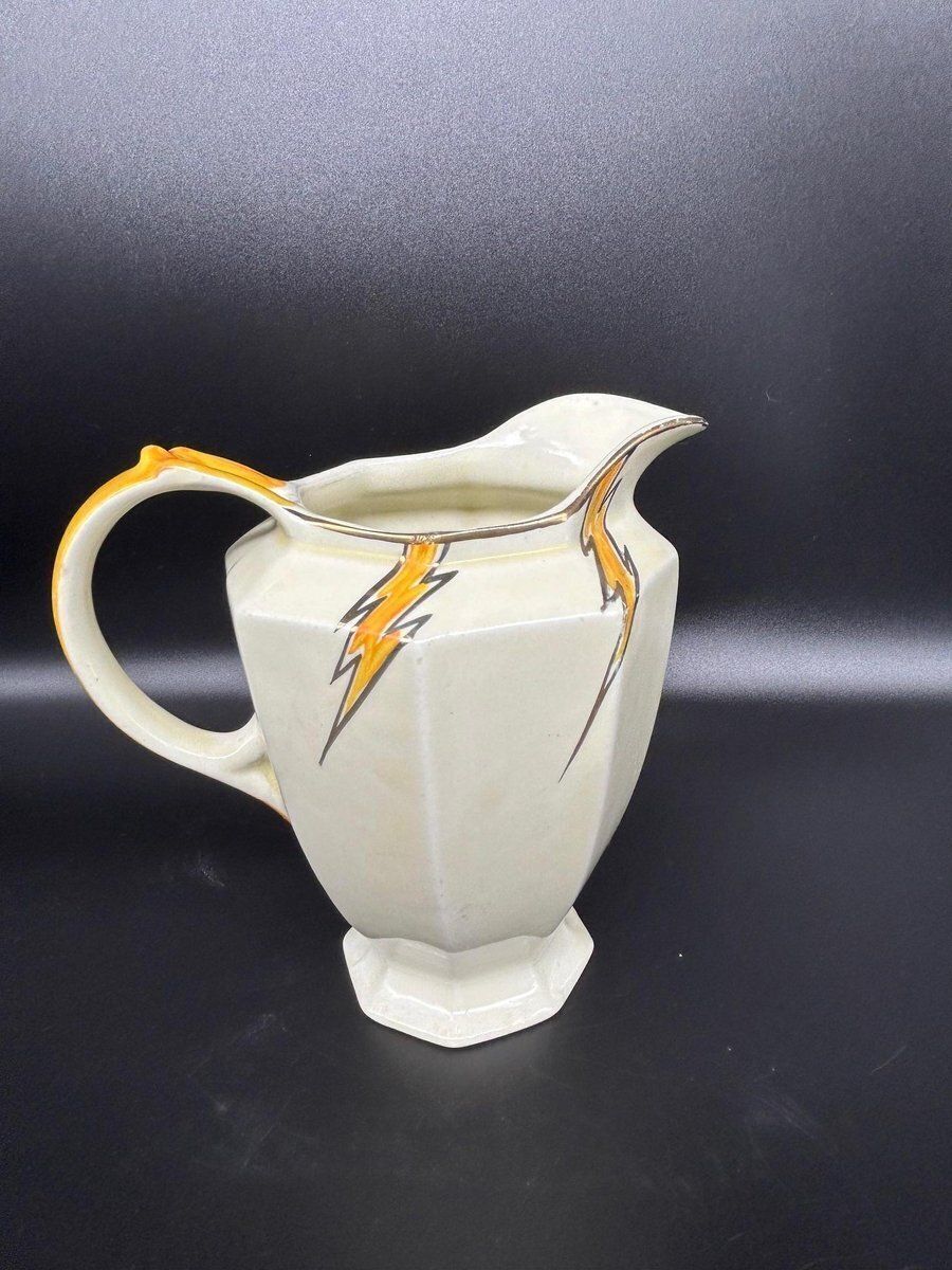 photo vinterior Art Deco Tea Set By Hugh Longport For Konny Kraft, 1920s, Set Of 3