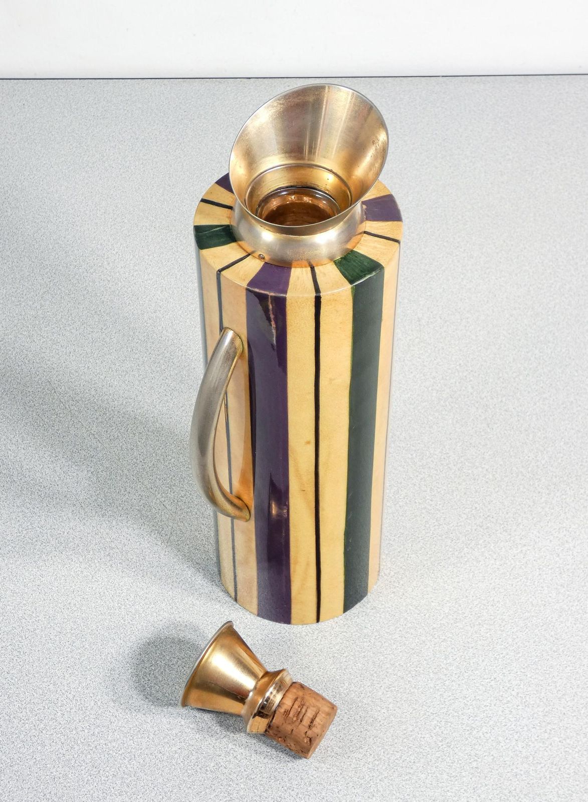 Caraffa Termica E Secchiello Porta Ghiaccio, Design Aldo Tura. Italia, Anni 40 photo buy
