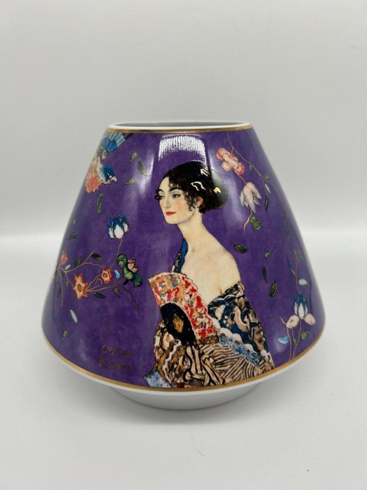 Artis Orbis Vase By Klimt For Goebel, 2000s photo furniture