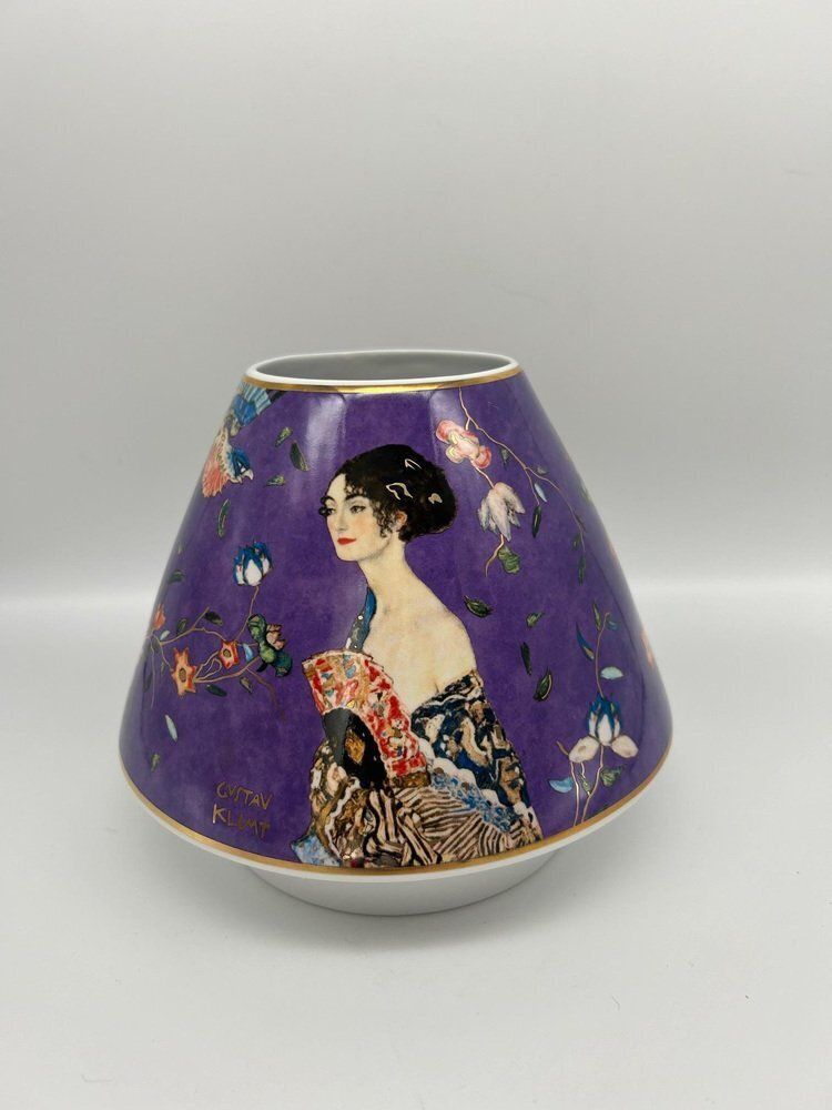 Artis Orbis Vase By Klimt For Goebel, 2000s photo buy