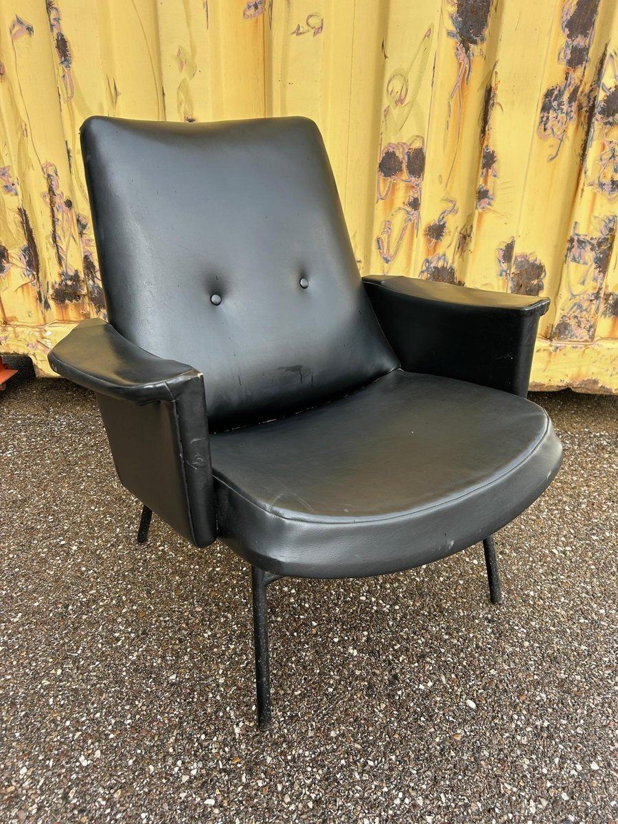 Furniture Sk660 Armchair From Pierre Guariche, 1950s photo