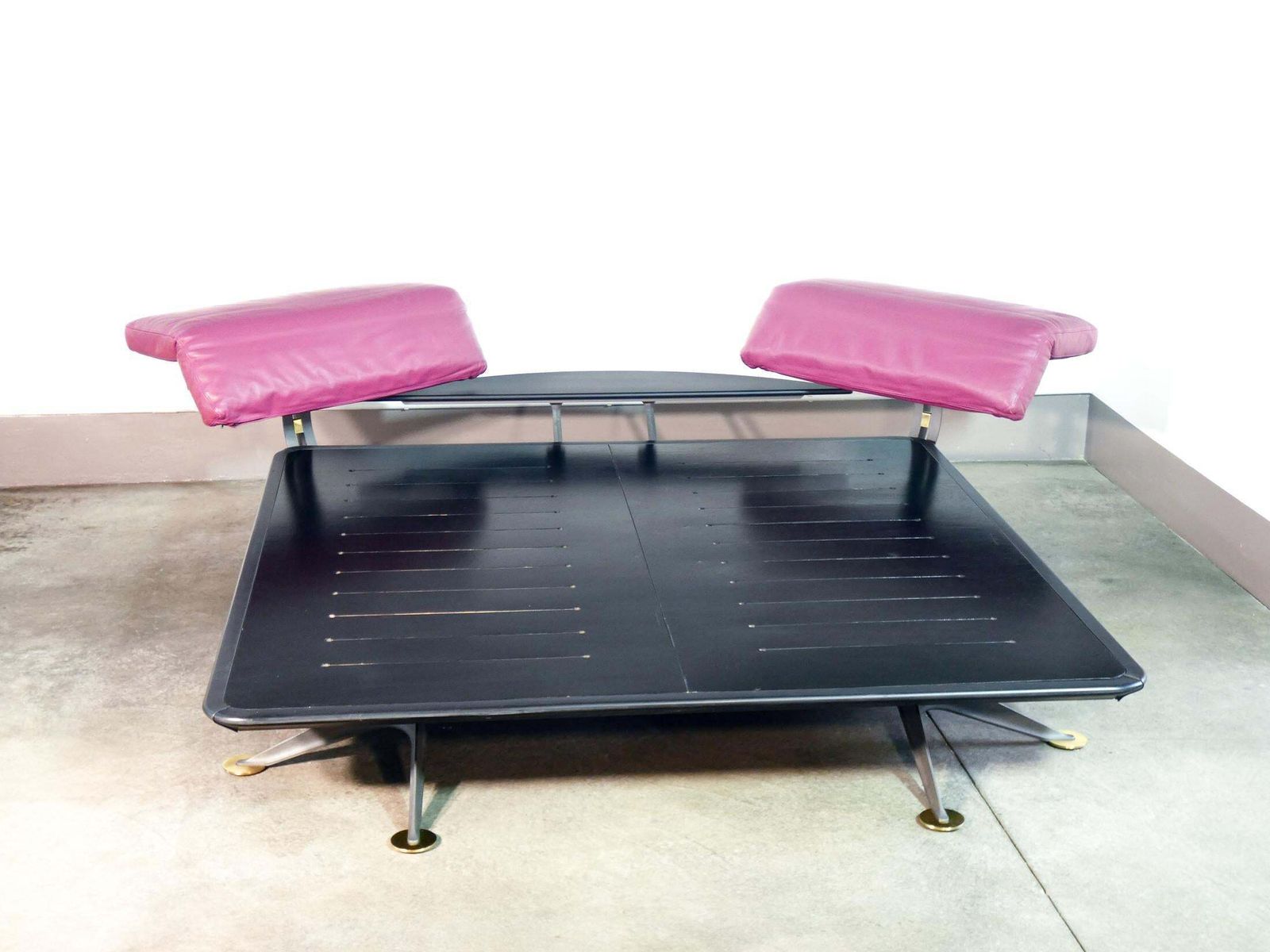 "Adia" Double Bed Designed By Paolo Piva For B&B Italia. Italy, 1980s photo Furniture