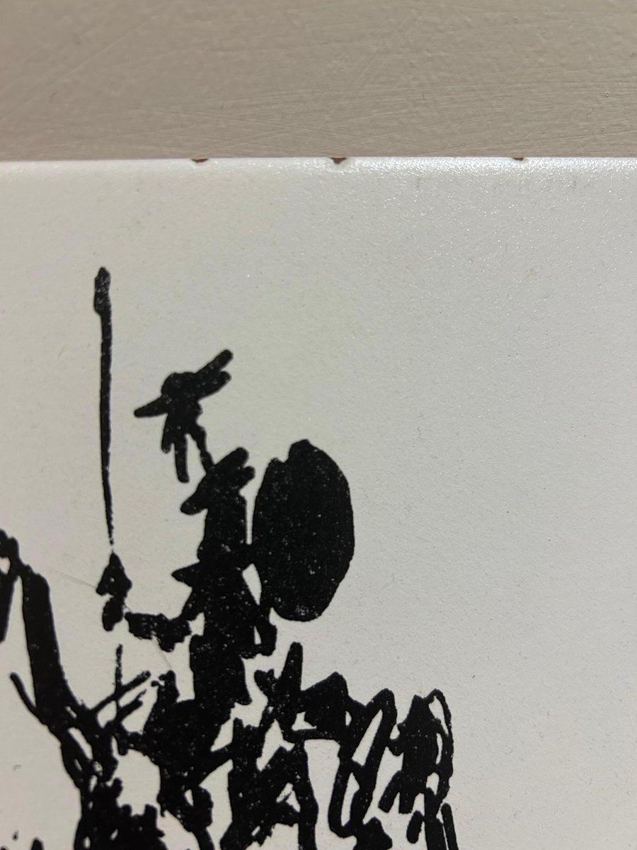 Picasso Ceramic Trivet By Zirconio Villareal Castellon photo Home Decor
