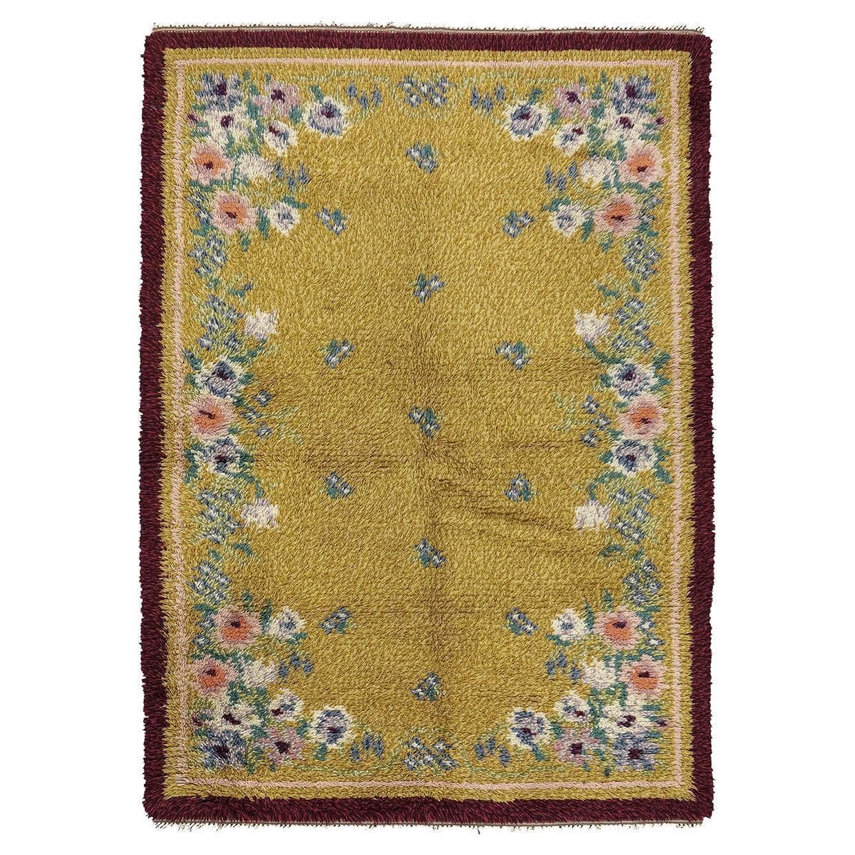 Scandinavian Rya Rug