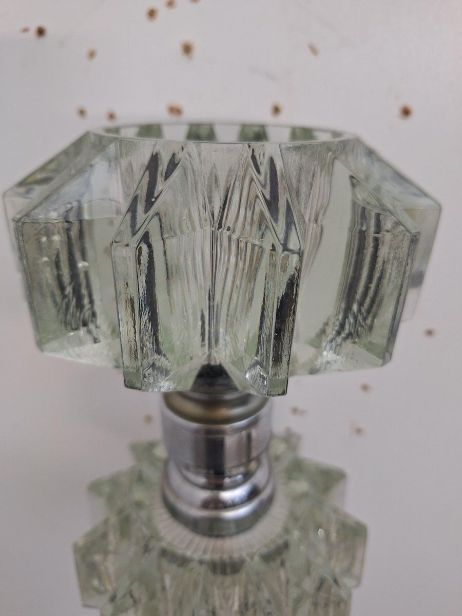 Murano Glass And Brass N.2 Wall Lamps, Italy, 1930s, Set Of 2 photo vinterior