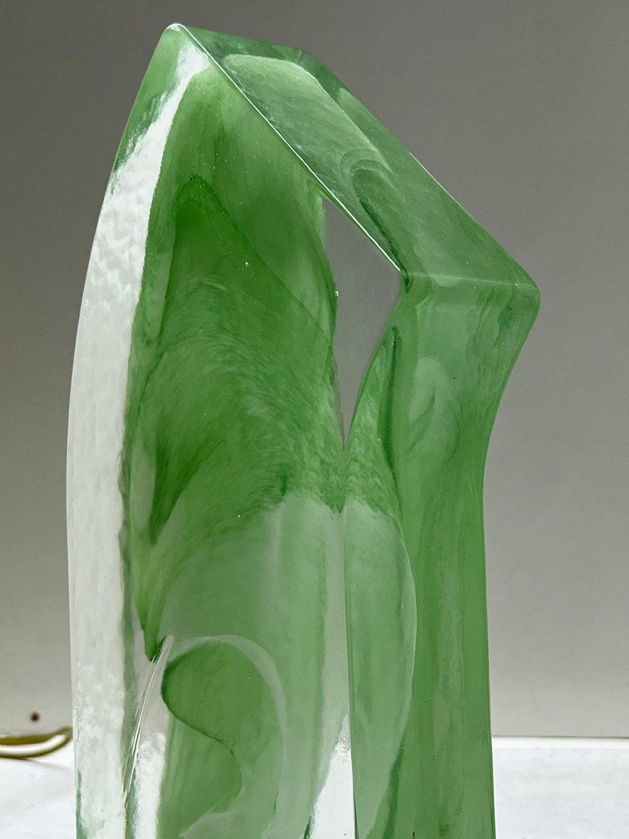 Sculptures In Murano Glass, Italy, 1990s, Set Of 2 photo Art