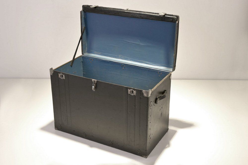 Plywood Car Trunk, France, 1910s photo furniture