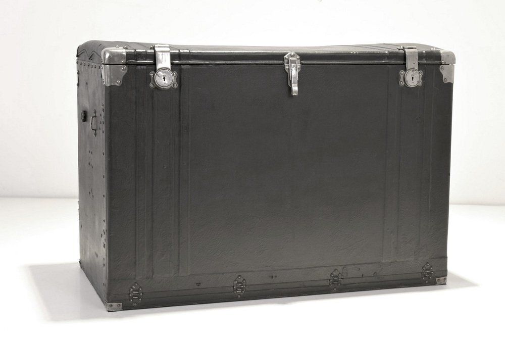 Plywood Car Trunk, France, 1910s photo Furniture