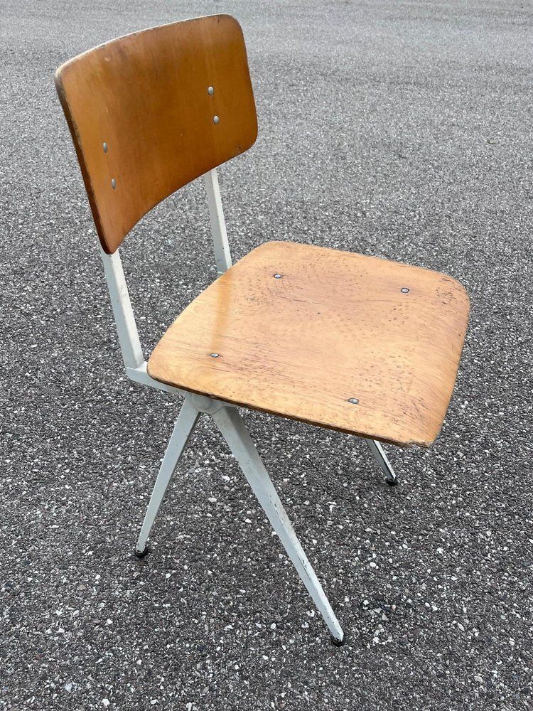 Set Of Industrial Chairs In The Style Of Friso Kramer, 1960s photo Furniture