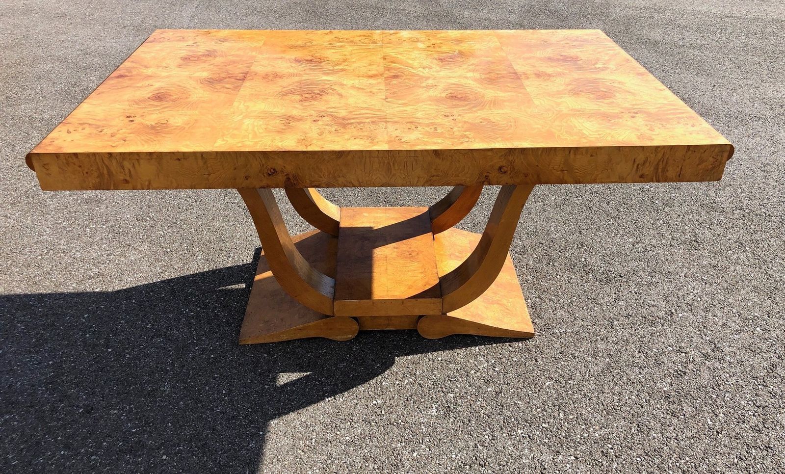 Art Deco Chairs And Table, 1930s, Set Of 7 photo vinterior