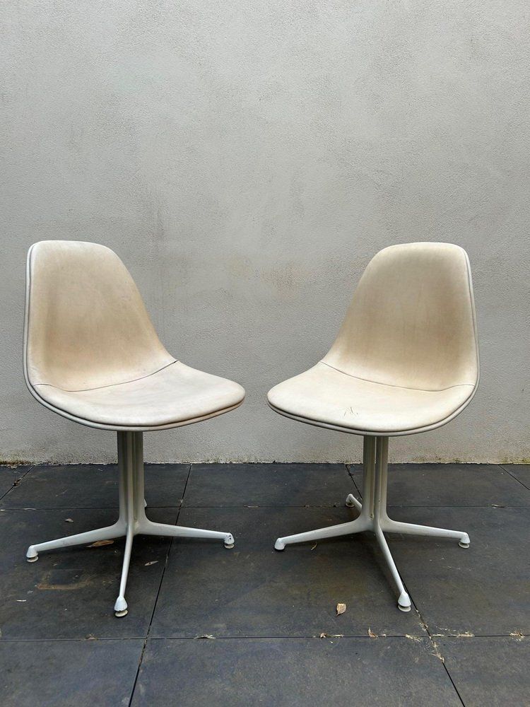 Set Of La Fonda Herman Miller Chairs By Charles & Ray Eames For Herman Miller photo for sale