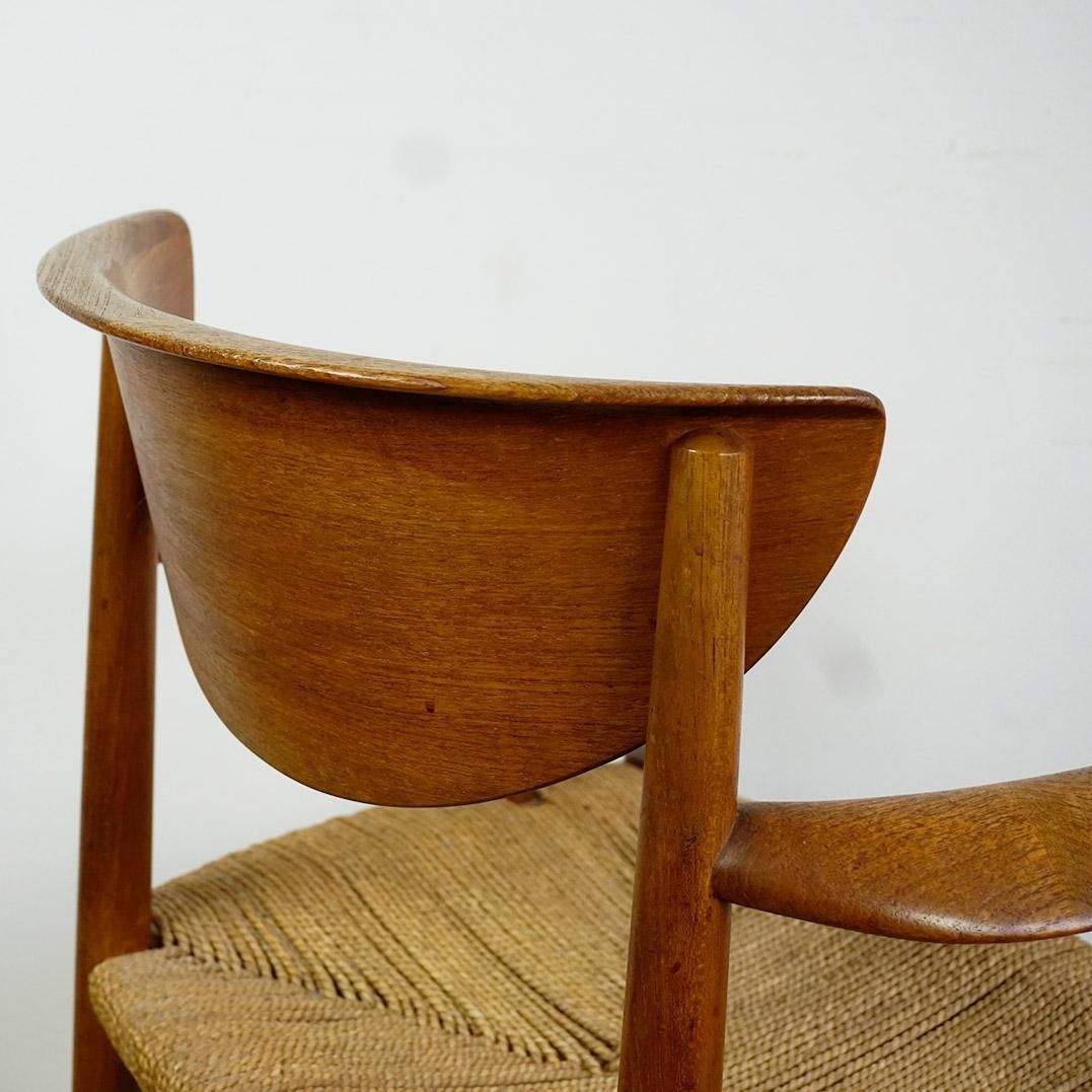 Furniture Pair Of Teak Armchair Mod. 317 By Peter Hvidt For Soborg Mobler Denmark photo
