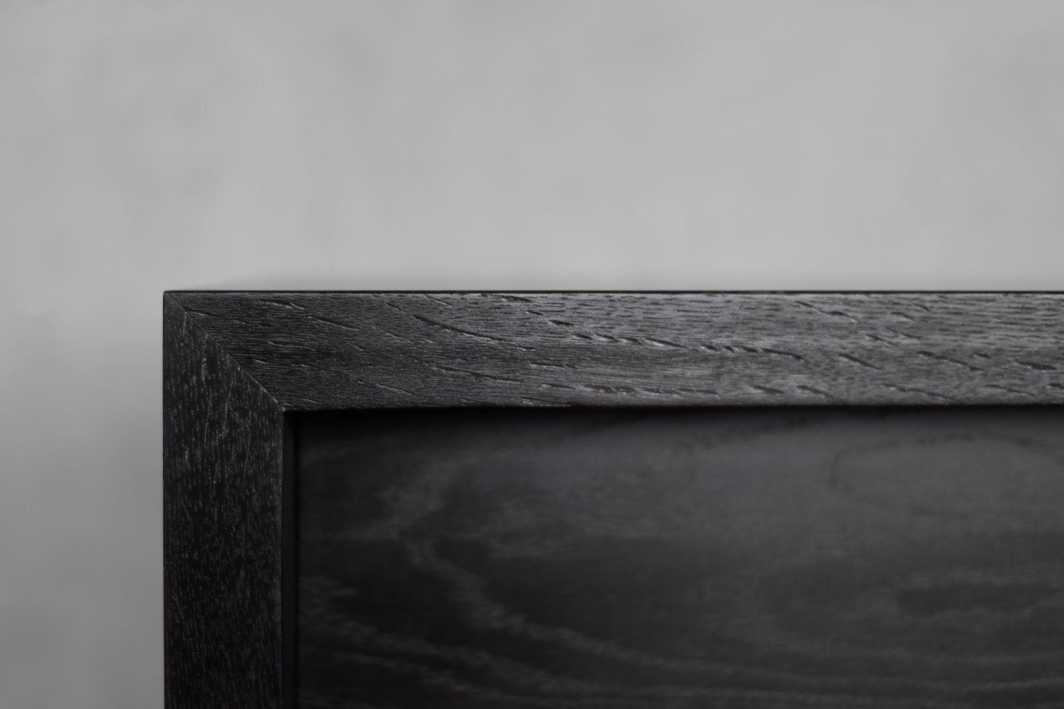 Mid Century Modern Scandinavian Dark Oak Sideboard With Wooden & Metal Handles, 1960s photo furniture