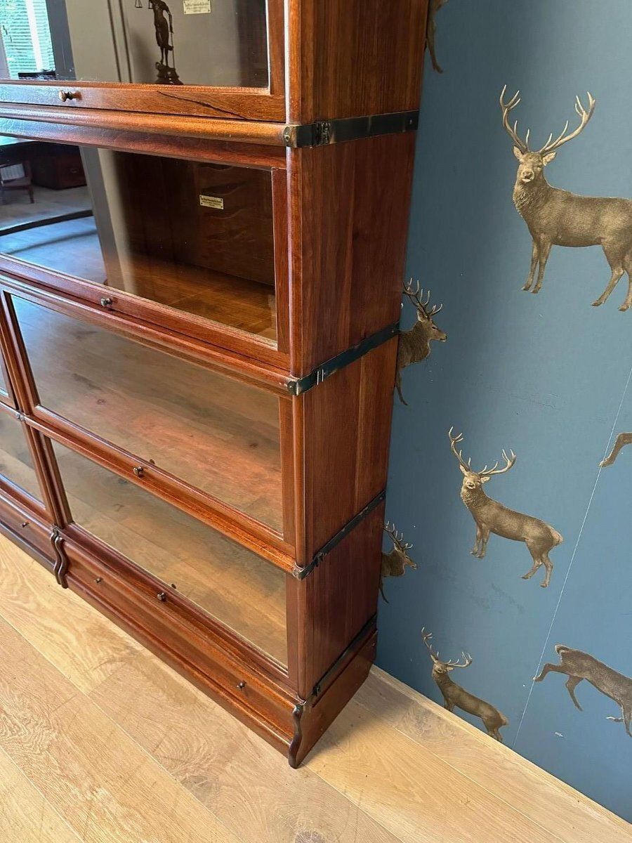 Antique Globe Wernicke Bookcase, 1890s, Set Of 12 photo vinterior