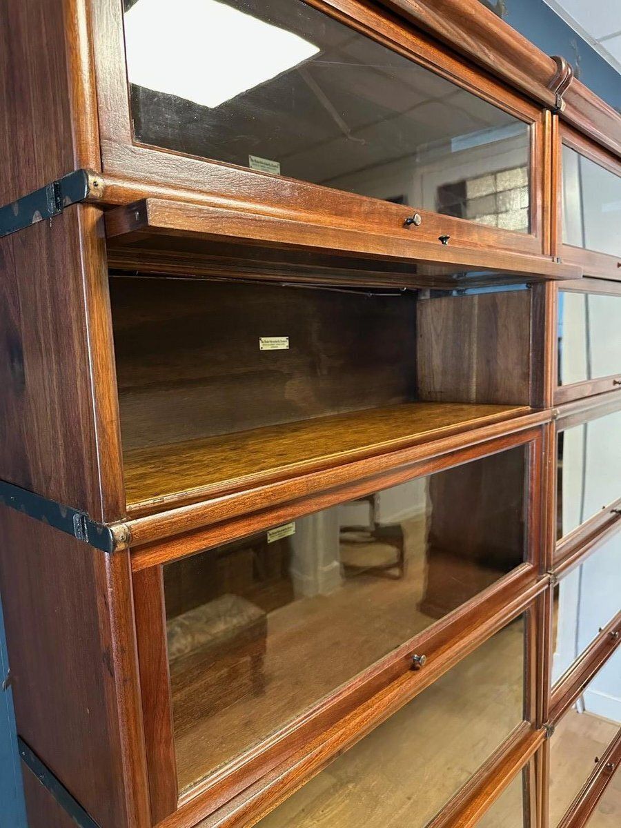 Antique Globe Wernicke Bookcase, 1890s, Set Of 12 photo vintage