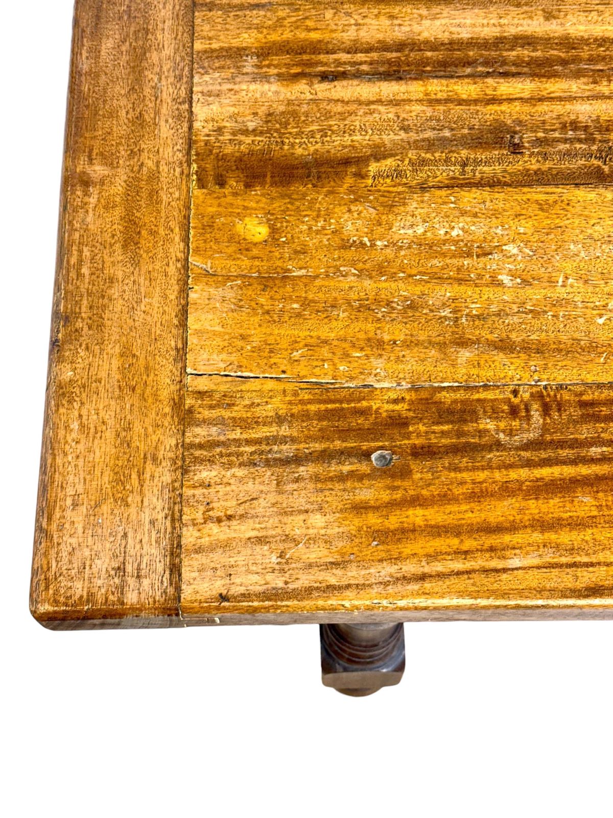 photo buy Large 19th Century French Oak Farmhouse Table With Drawer