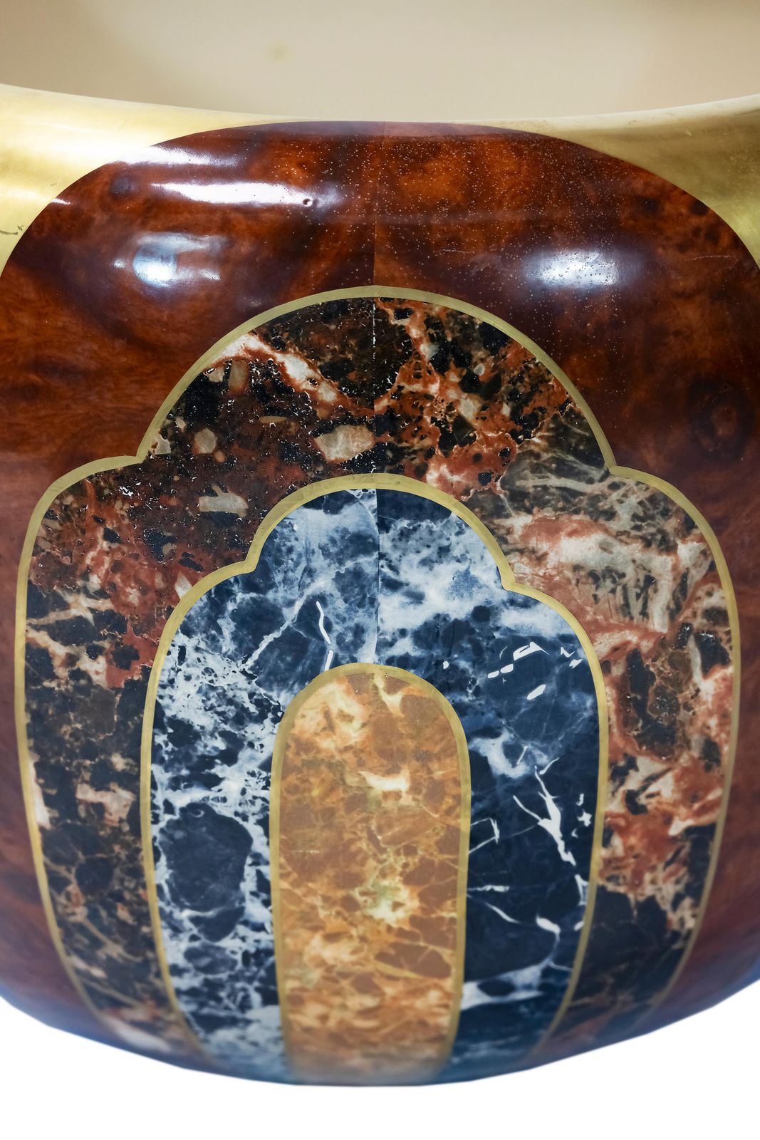 Vintage Italian Large Handmade Ceramic Planter photo 1301.0