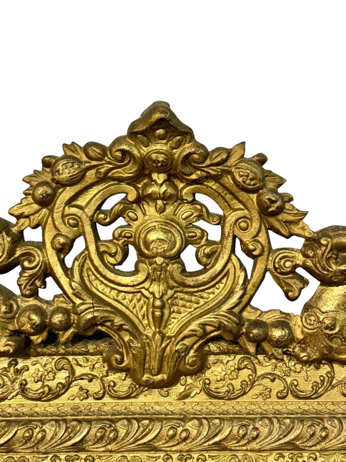 19th Century Louis XVI Style Giltwood Mirror photo vinterior