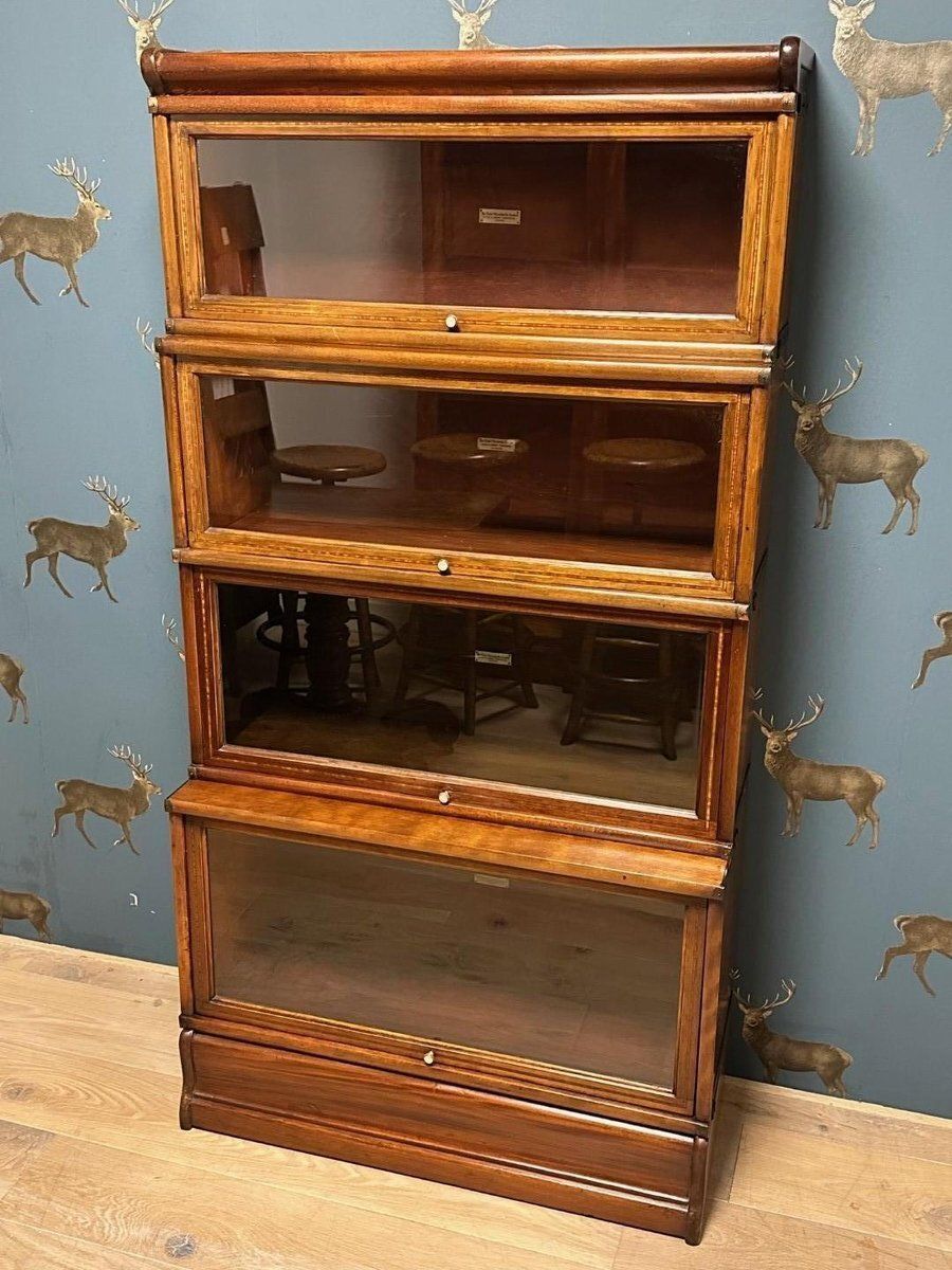 Antique Bookcases From Globe Wernicke, Set Of 4 photo buy