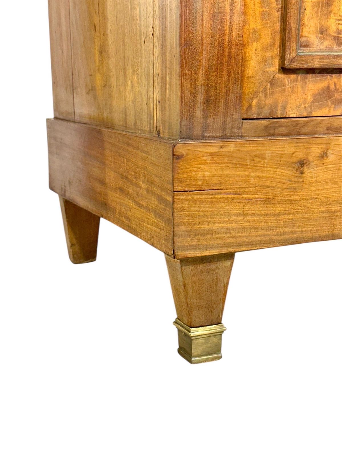19th Century French Buffet In Burr Elm With Black Marble Top photo buy