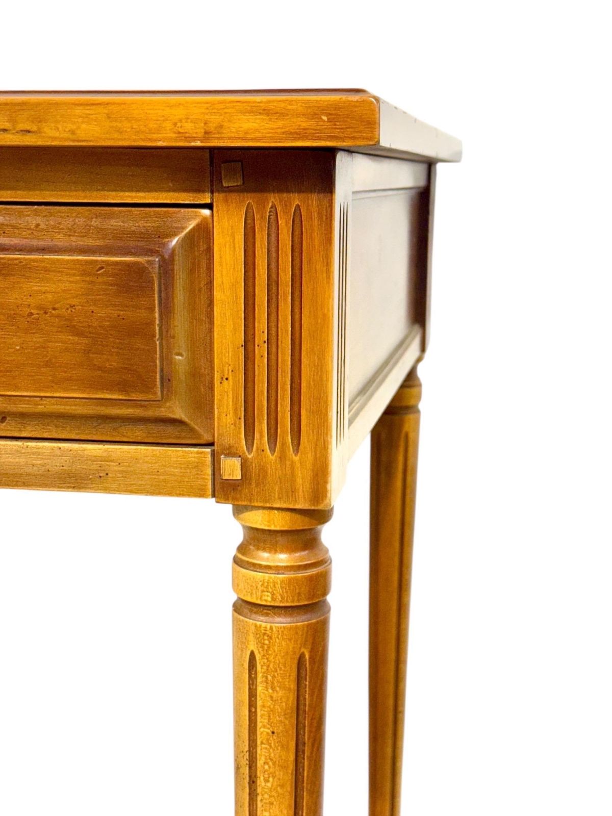 Louis XVI Style Writing Desk With Green Leather Top, Circa 1950s photo 2725.0