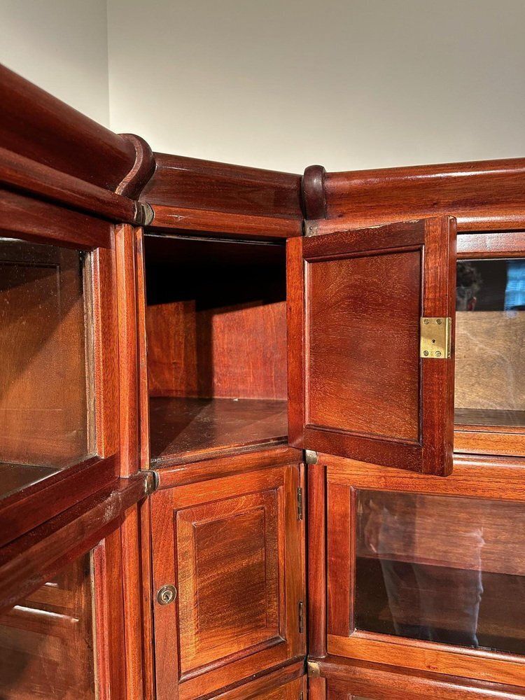photo furniture Antique Modular Bookcase From Globe Wernicke, 1890s, Set Of 20