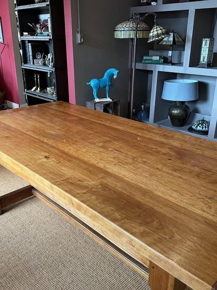 Cherry Country Dining Table, 1990s photo buy