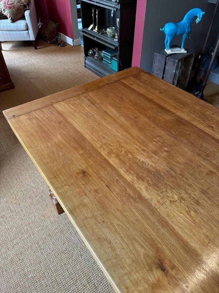 photo for sale Cherry Country Dining Table, 1990s