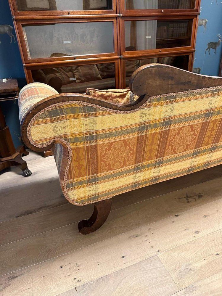 Antique Regency Mahogany Three Seater Sofa photo vinterior
