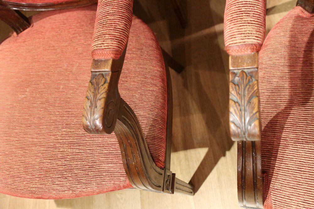 Antique Dining Room Chairs In Mahogany, Set Of 4 photo 963.0