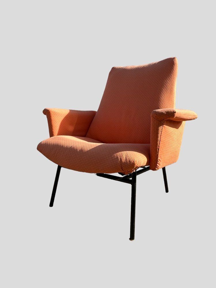 Sk660 Armchair By Pierre Guariche For Steiner, 1950s photo buy