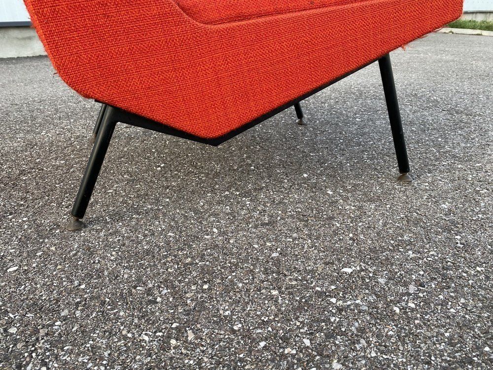Troika Lounge Chair By Pierre Guariche For Airborne, 1950s photo vinterior