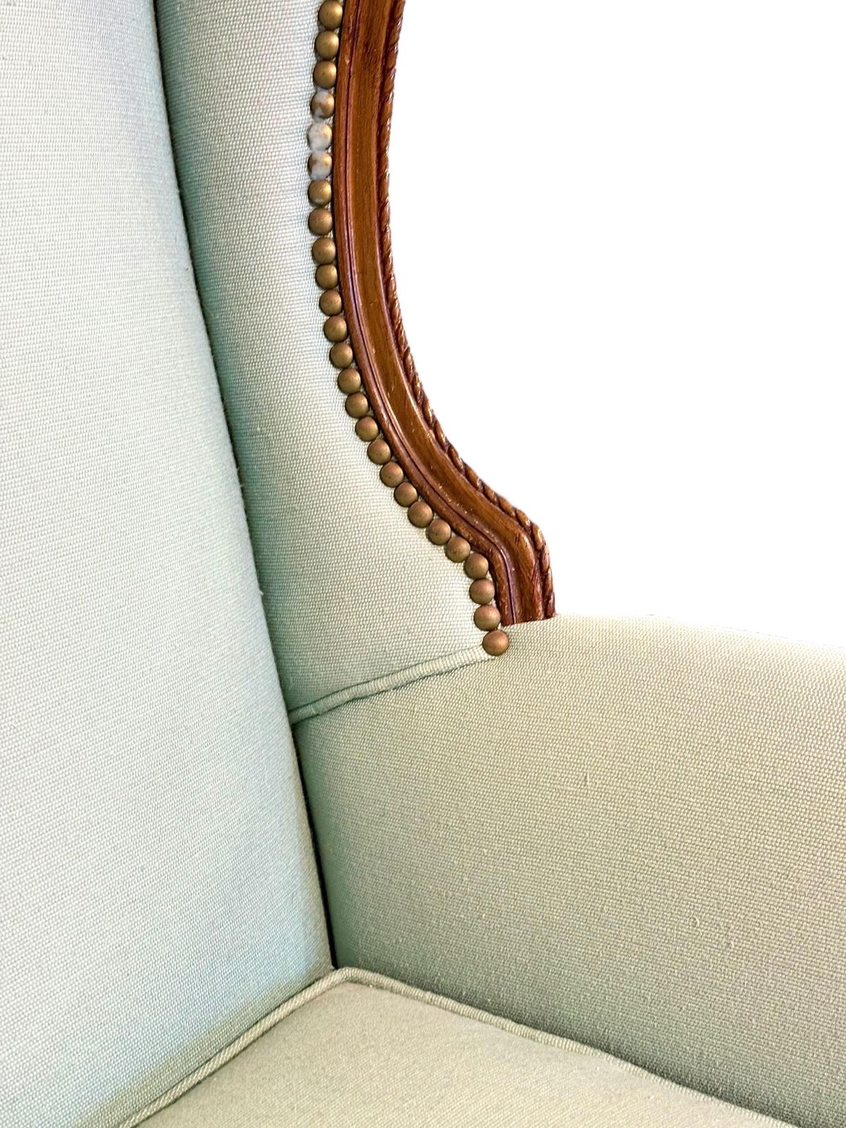 photo vintage Pair Of Louis XVI Style Bergères à Oreilles, 19th Century