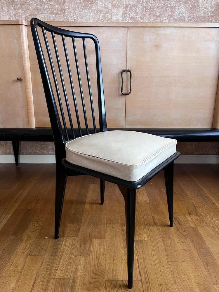 Side Chairs By Charles Ramos, 1950s, Set Of 4 photo for sale