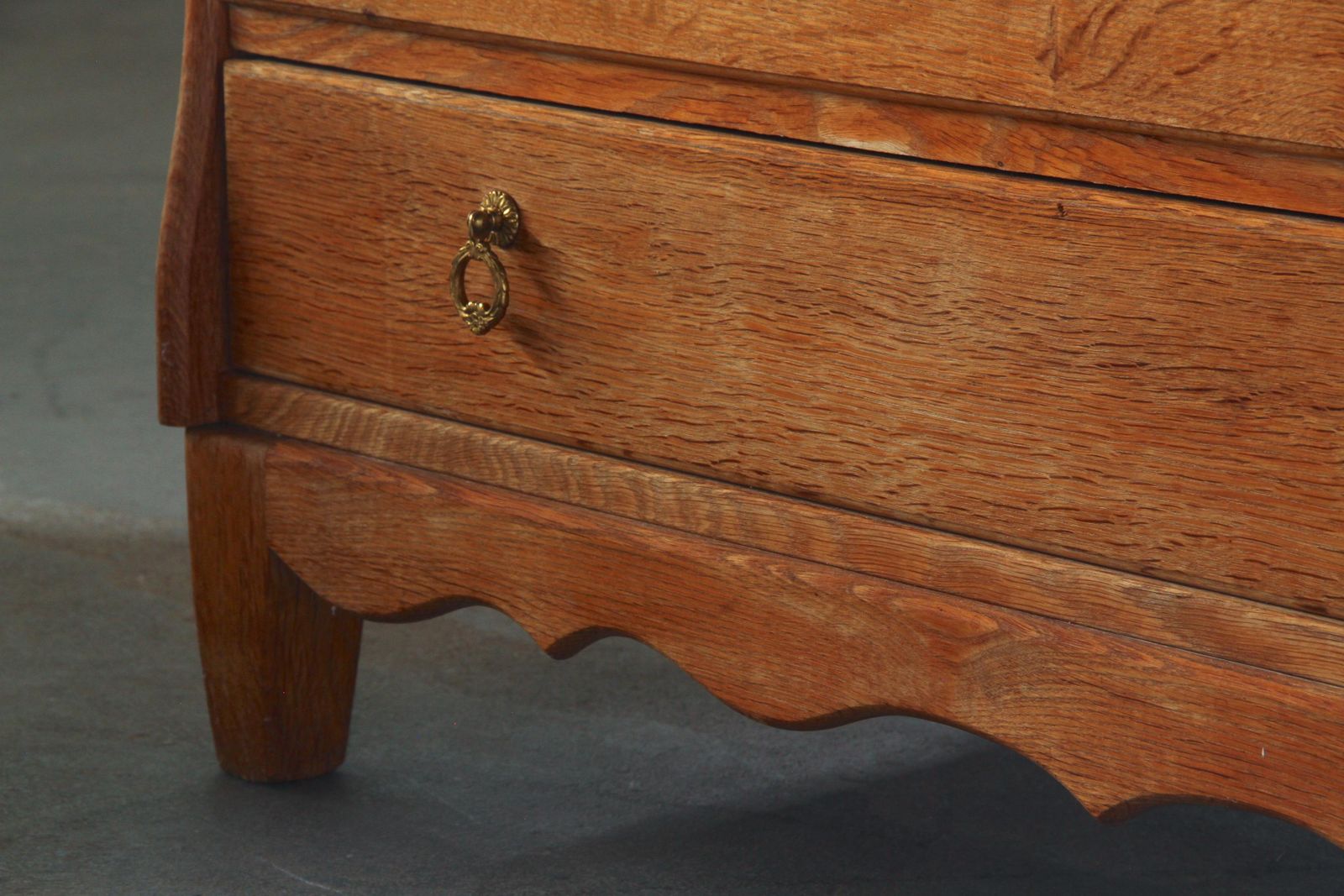 Vintage Danish Modern Oak Dresser Attributed To Kjærnulf, 1960s photo 1279.0