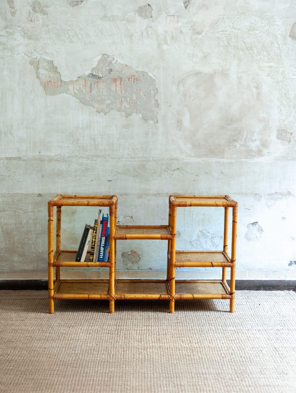 Bamboo Bookshelf – 1970s photo furniture