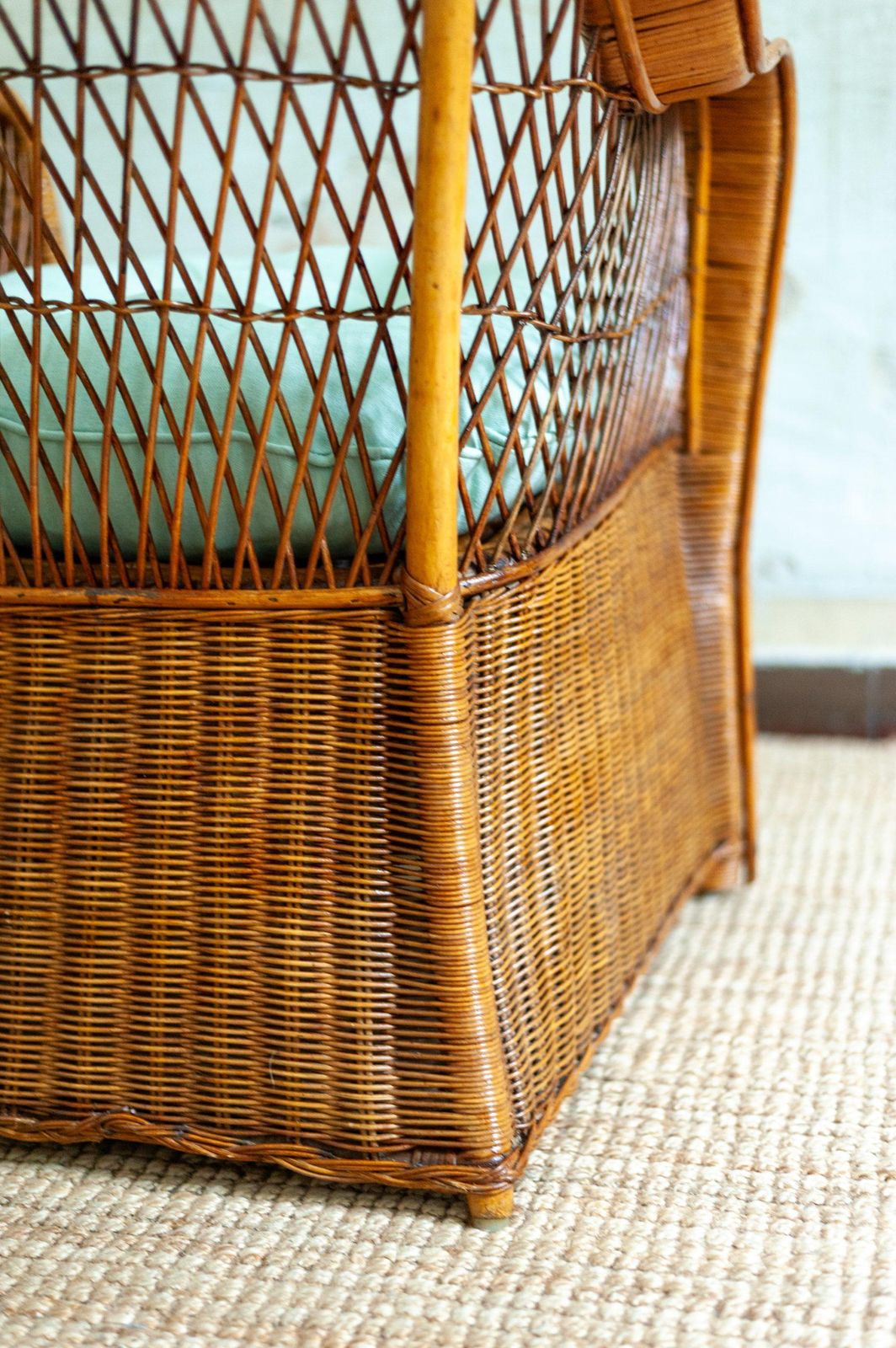 Furniture Set Of Four Bamboo Armchairs – 1970s photo