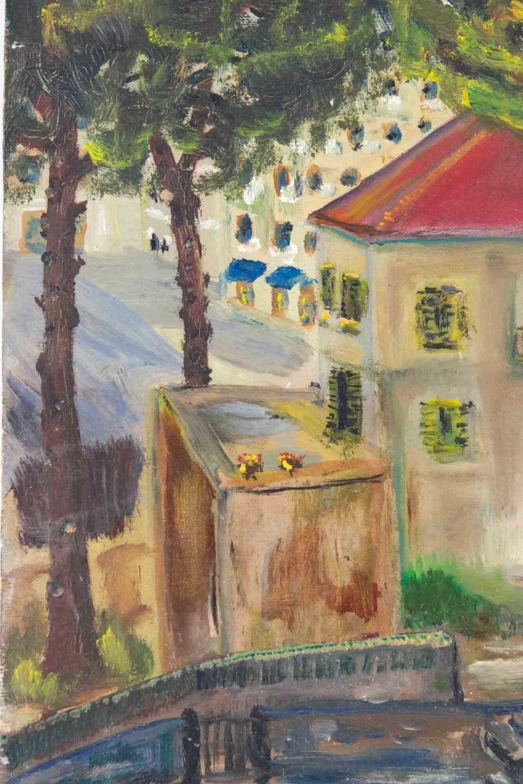 Sirio Pellegriniurban Landscape   Paint By Sirio Pellegrini   1960s1960s photo furniture