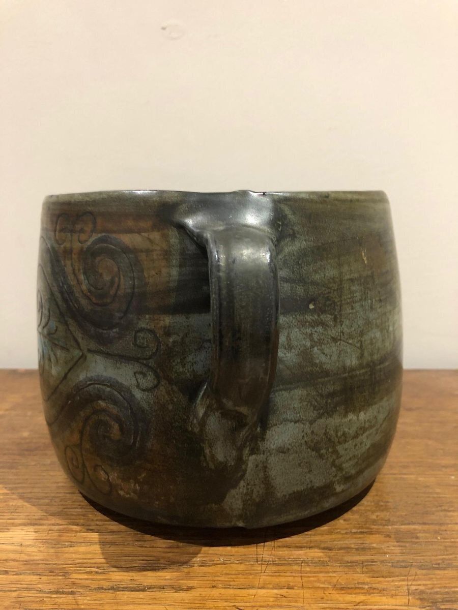 Ceramic Pot By Jean De Lespinasse, 1950s photo 374.0
