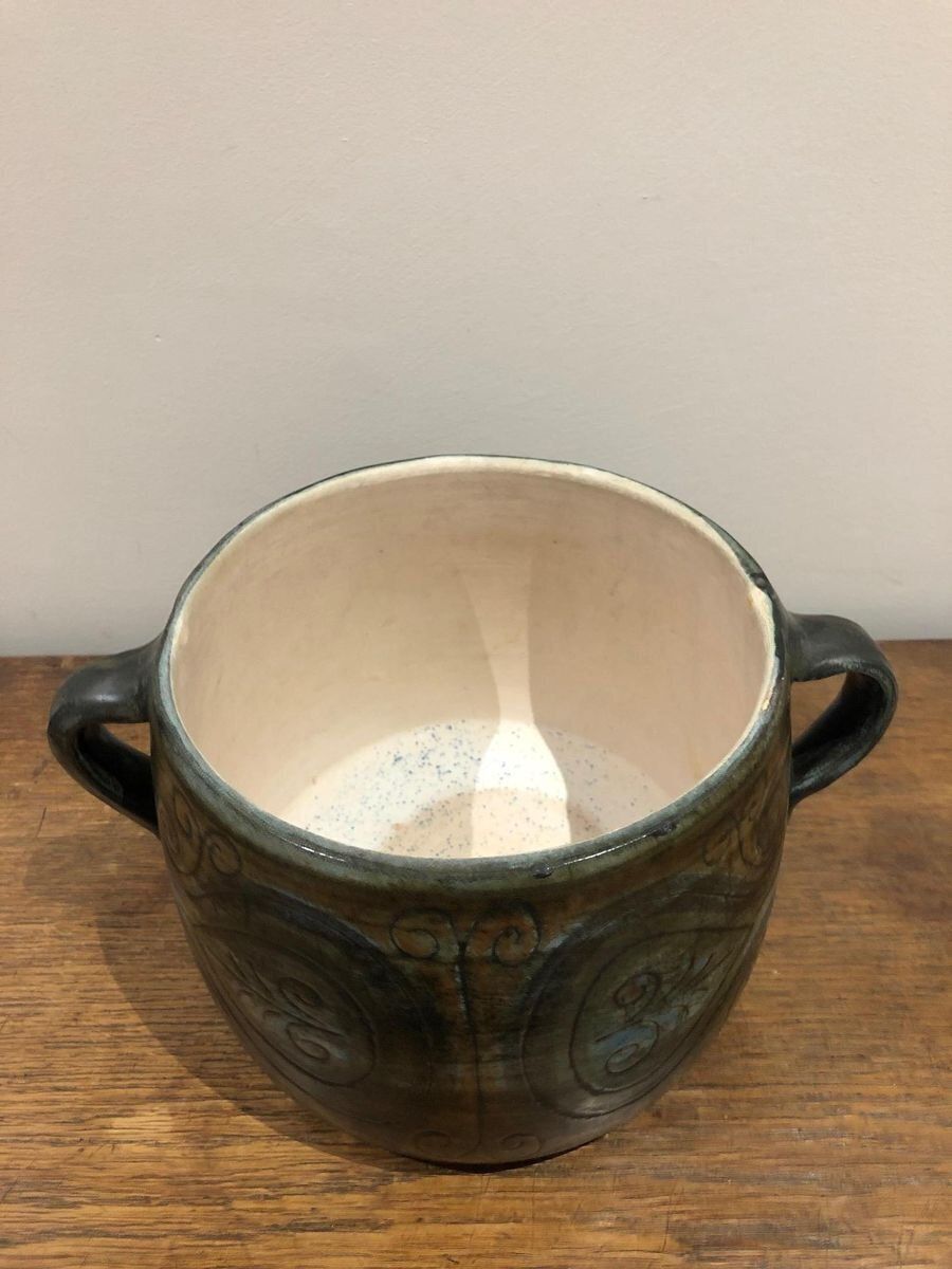 Ceramic Pot By Jean De Lespinasse, 1950s photo vinterior
