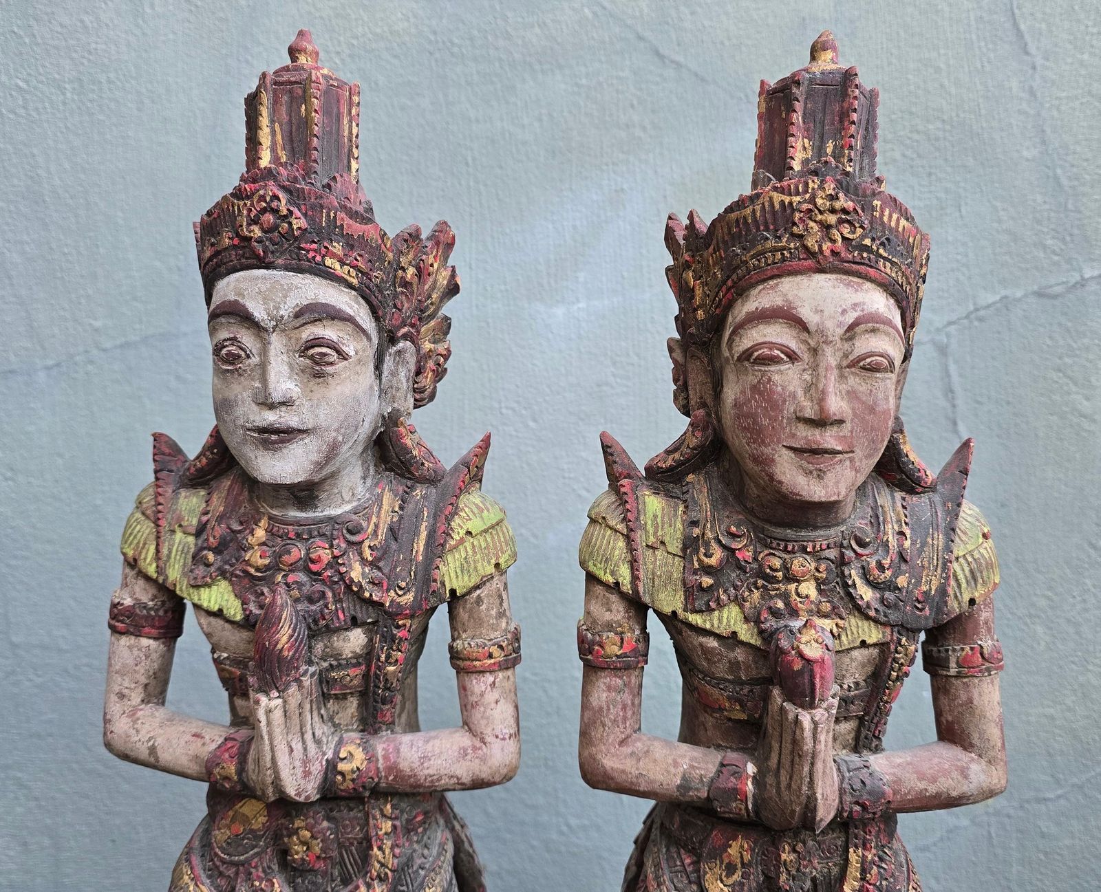 Monumental Balinese Temple Sculpture, Late 18th–Early 19th Century photo vinterior