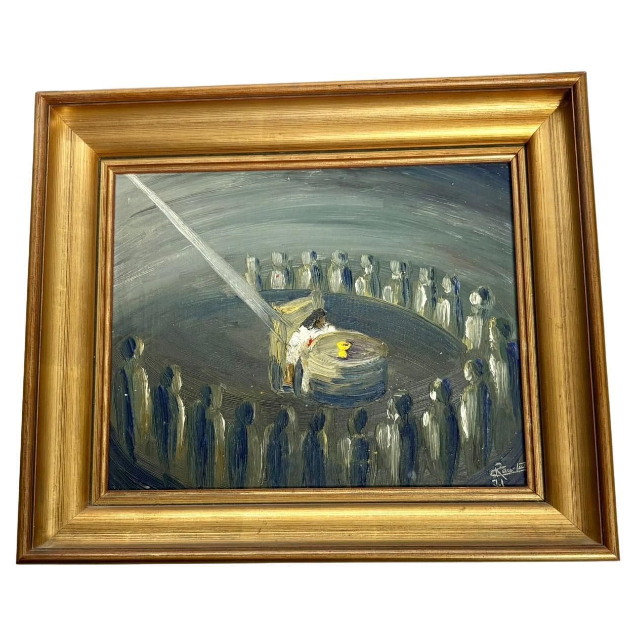 20th Century Painting, Oil On Canvas