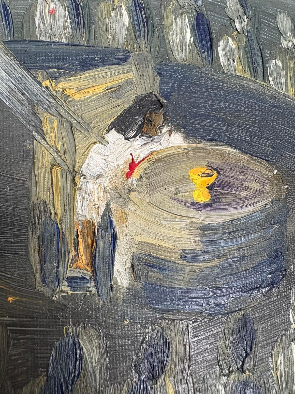 20th Century Painting, Oil On Canvas photo vinterior
