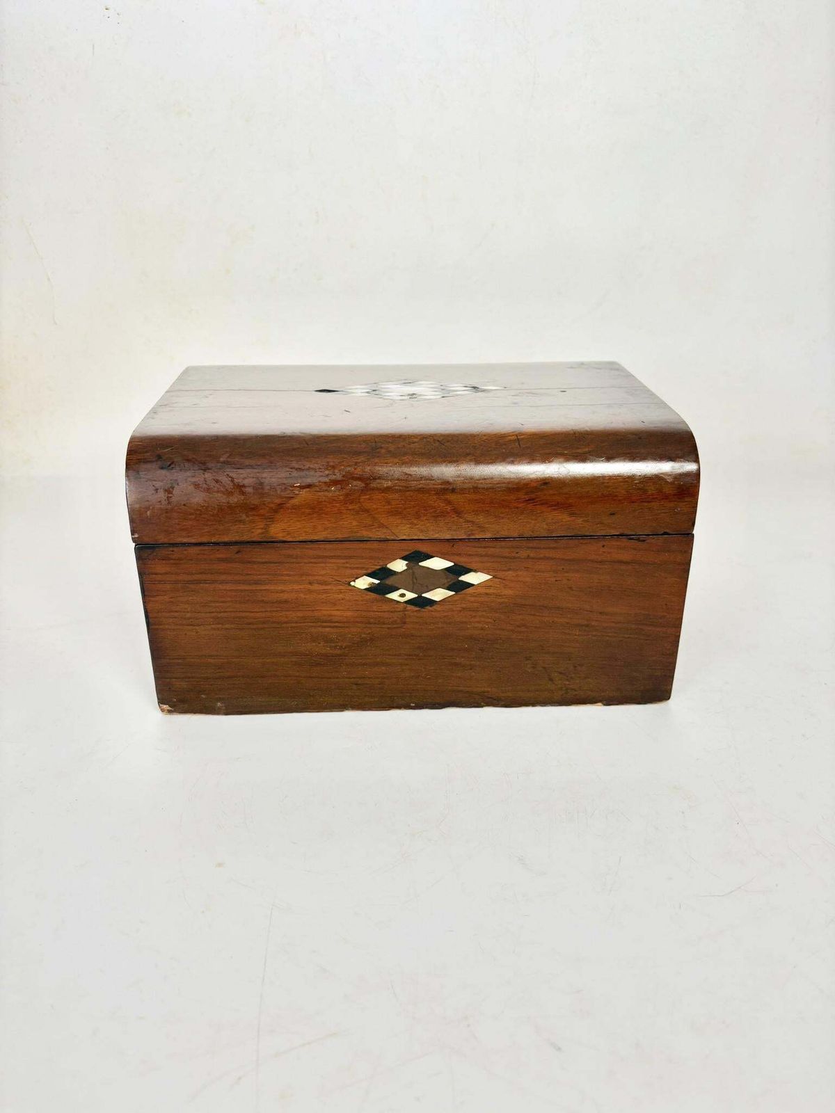 Wooden "Tobacco" Box, France, 1950 photo furniture