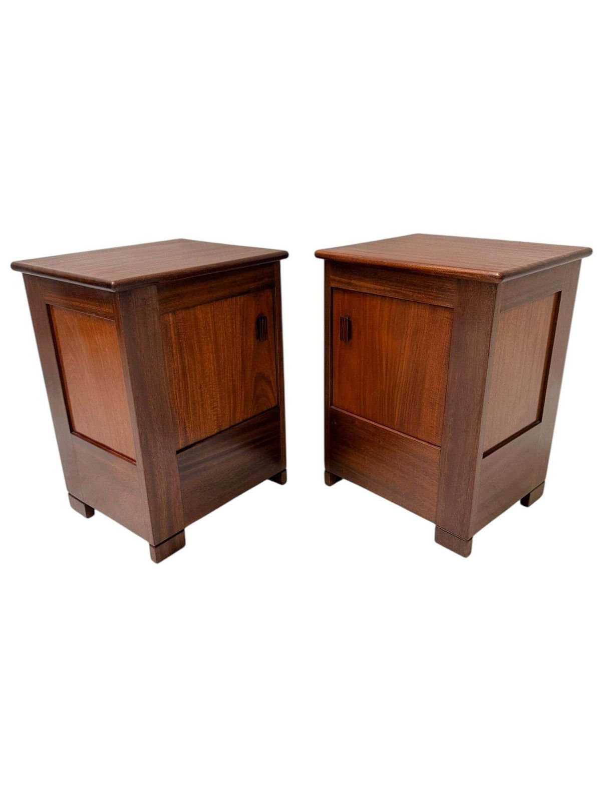 Art Deco Modernist Nightstands By J.A. Muntendam For L.O.V. Oosterbeek, 1920s photo Furniture