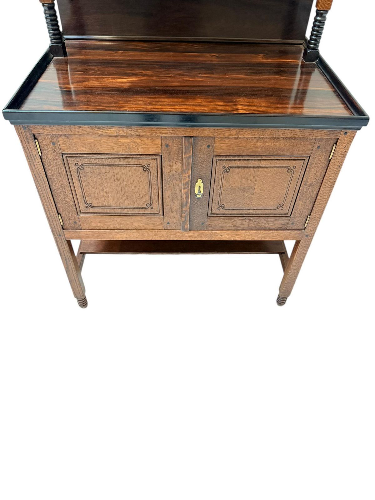 6503.0 Arts & Crafts Cupboard By Jac. Van Den Bosch For 'T Binnenhuis, 1900s photo