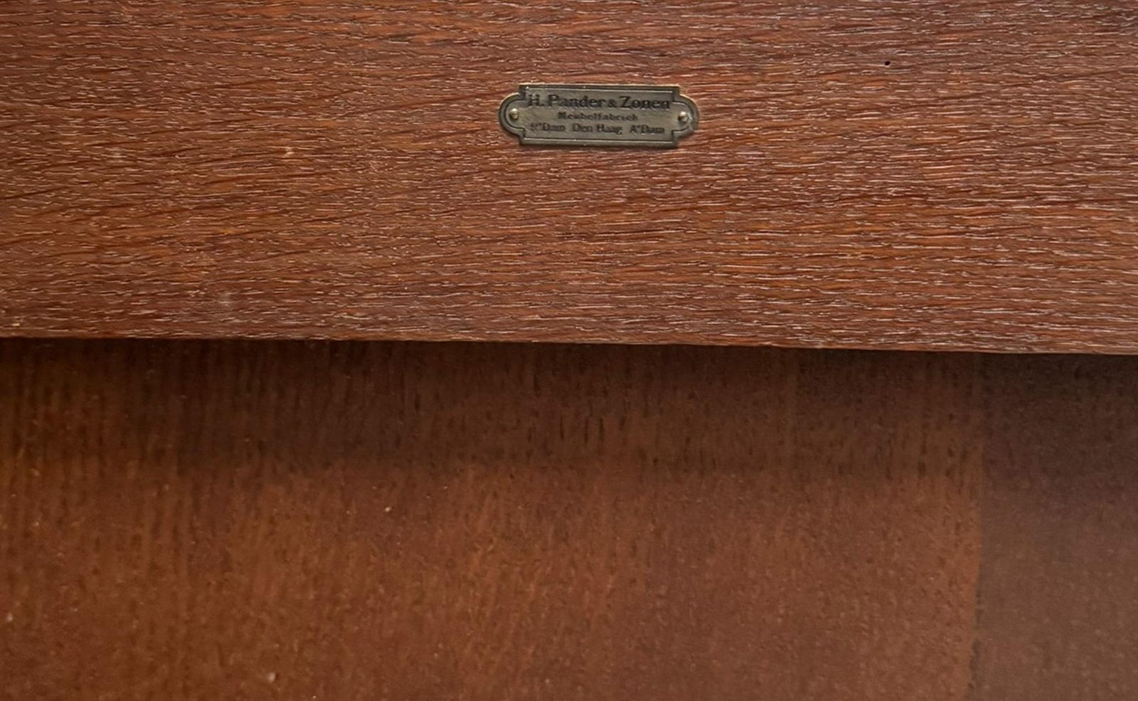 photo buy Art Deco Amsterdamse School Bookcase By Willem Penaat For Pander Den Haag, 1921