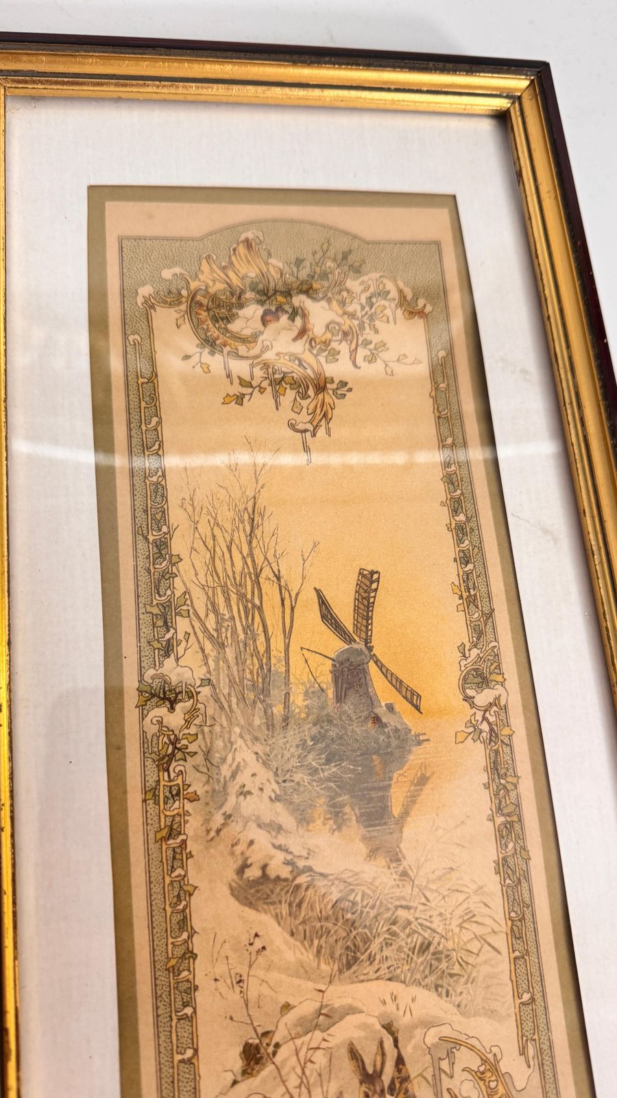 Pair Of Framed Engravings — France, 1920s photo 468.0