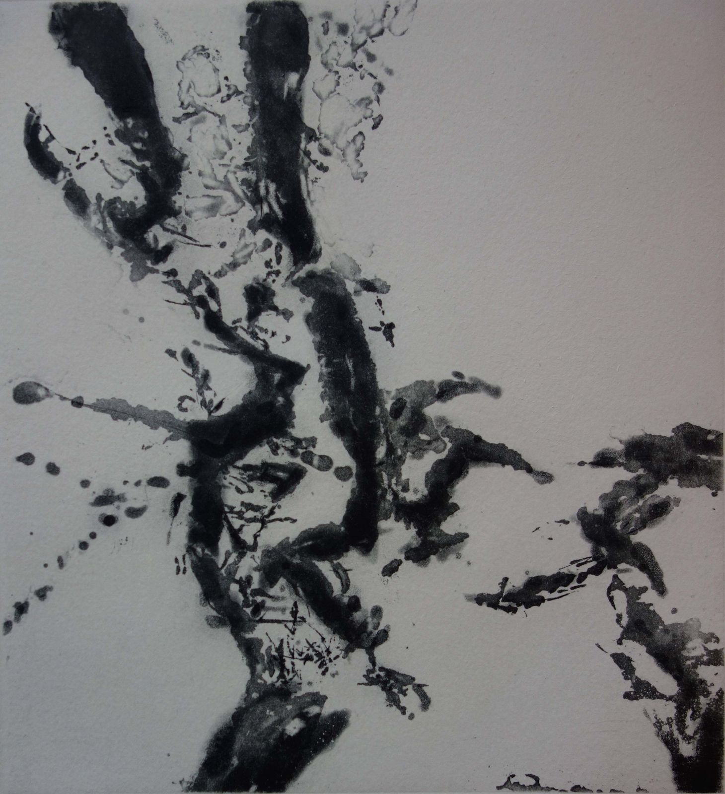 Zao Wou Kiabstract Composition   Original Etching And Aquatint   130 Copies (Agerup #380)1996 photo furniture